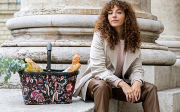 Nákupní košík REISENTHEL  FRAME PAISLEY